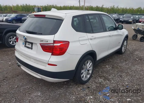 2013 BMW X3 xDrive28I из США, поврежденный, VIN 5UXWX9C54D0D03663